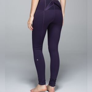 Lululemon Exquisite pant black grape